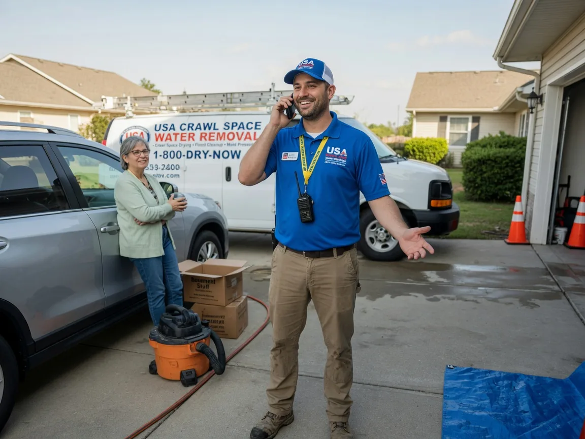 Crawl Space Water Removal Dunreith, IN FAQs